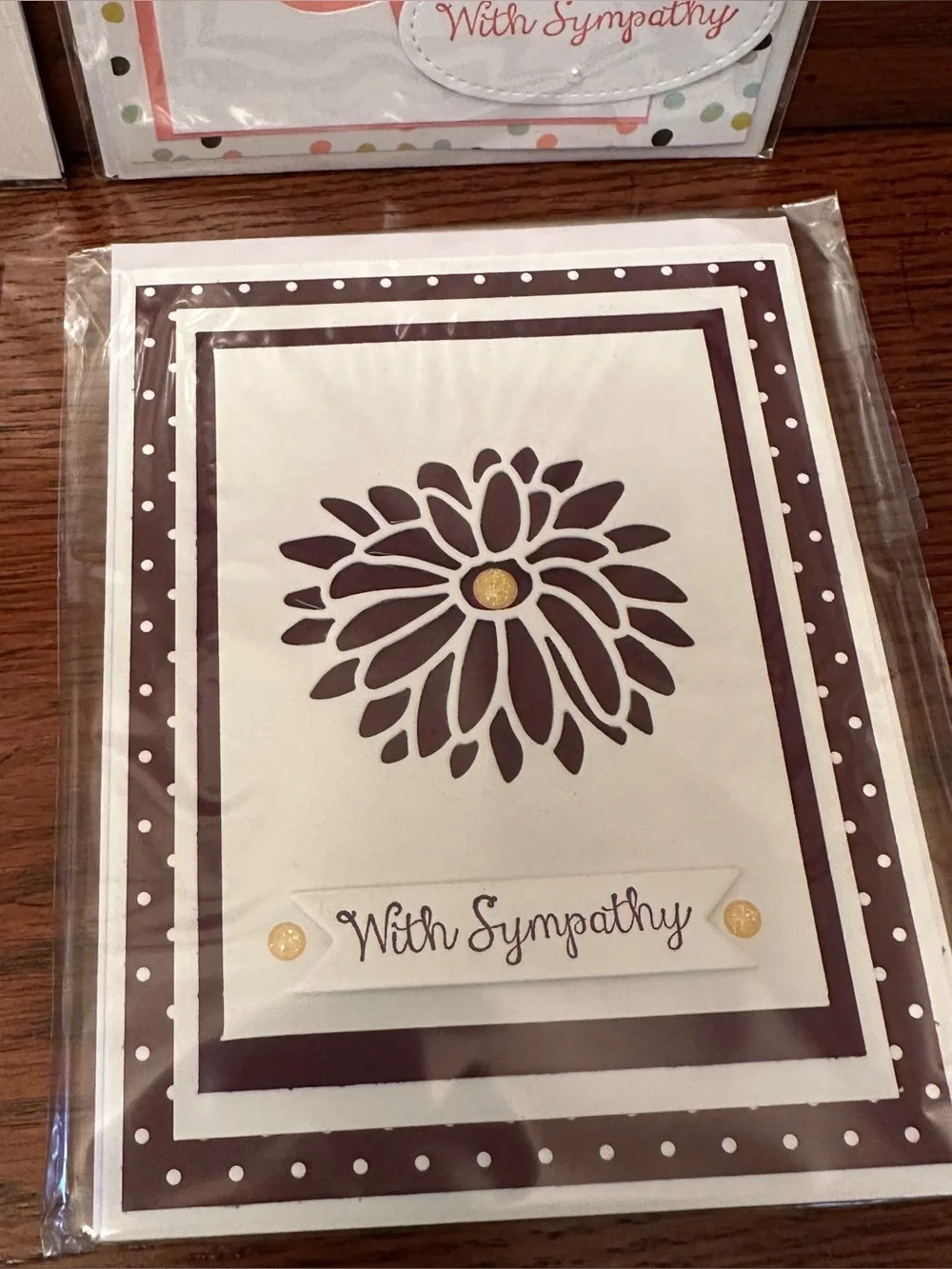 Handmade Sympathy Cards – Set of 4